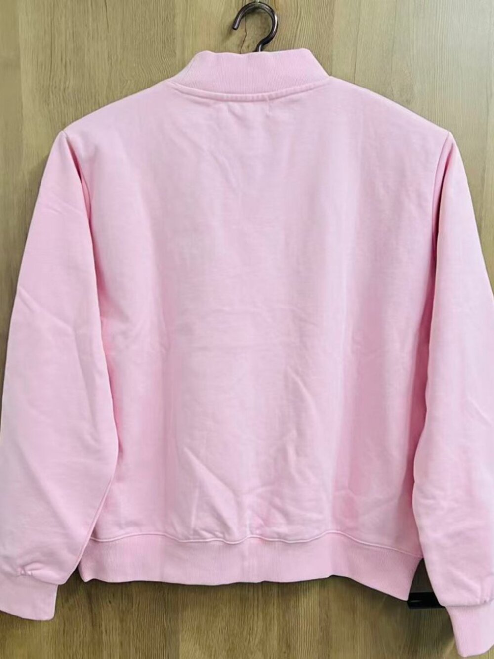 PARKE Pink Mock Neck Sweatshirt - Picture 4 of 7